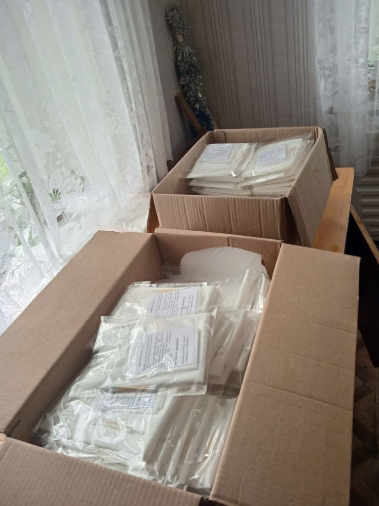 Жители поселка Красноармейский Мордовии отправили на передовую партию «армейских душей»