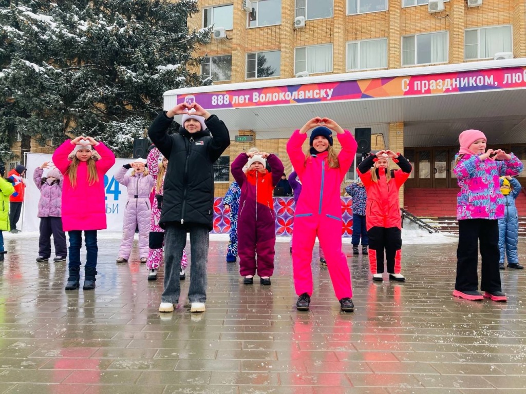 В Волоколамске состоялся традиционный фестиваль санок